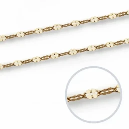 Cadena oro 18k maciza 45cm. [AA2421]