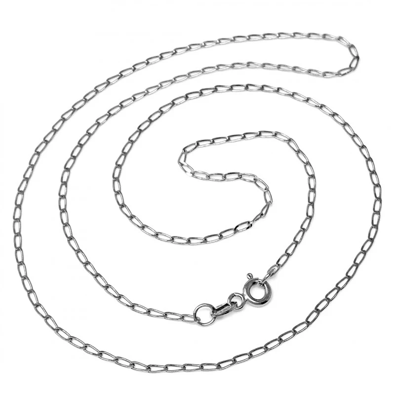 Cadena oro blanco 18k bilbao 45cm. [AA2429]