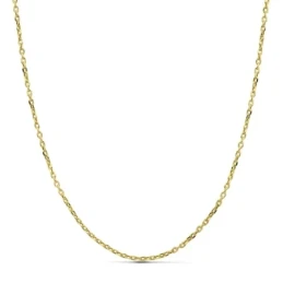 Cadena oro 18k forzada hueca 50cm. [AA2538]