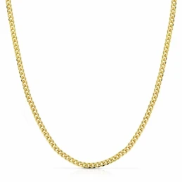 Cadena oro 18k barbada 50cm. [AA2541]