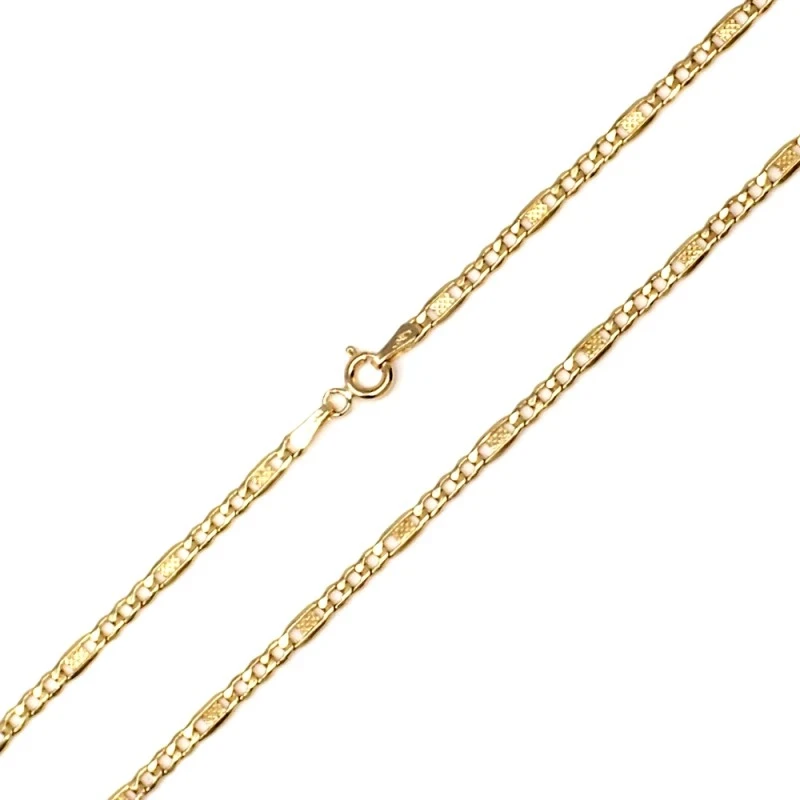 Cadena oro 18k hueca 45cm. [AA2589]