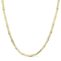 Cadena oro 18k hueca 45cm. [AA2589]