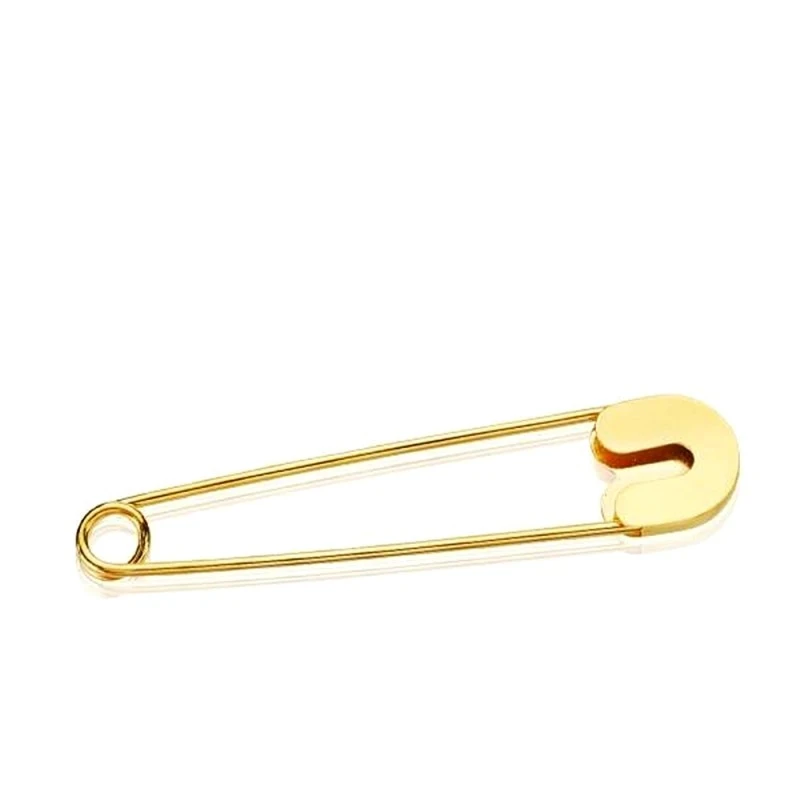 Imperdible oro 18k liso [AA1982]