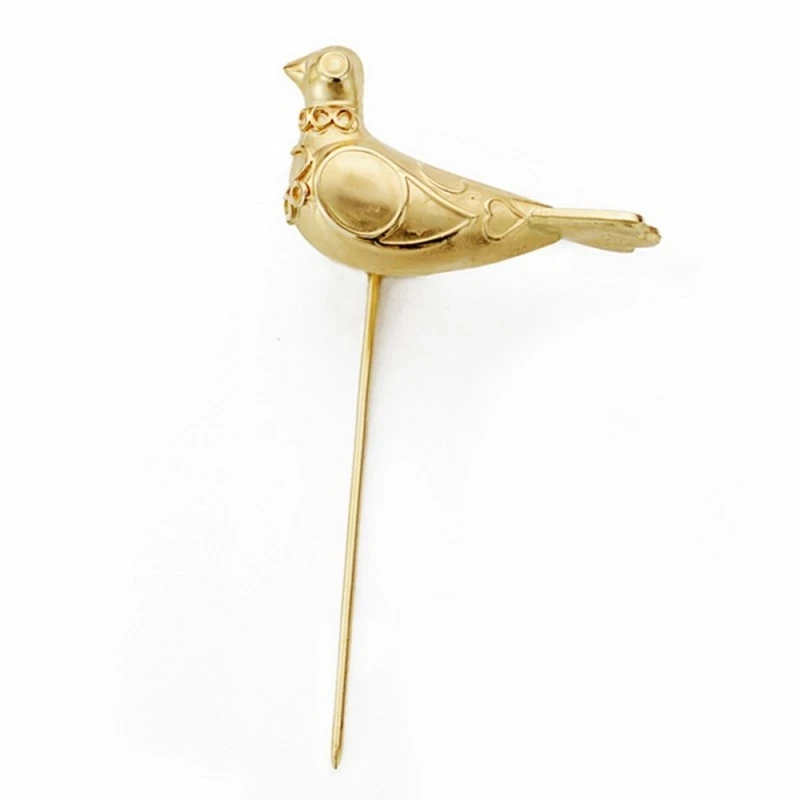 Alfiler oro 18k paloma Melilla [AA1994]
