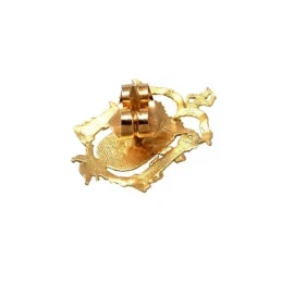 Pin solapa oro 18k escudo Melilla 20mm.  [AA1999]
