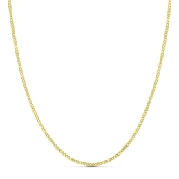 Cadena oro 18k barbada 40cm. 1.2mm. [AA7224]