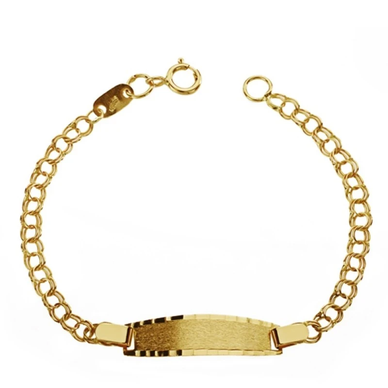 Esclava oro 18k húngara 12cm. bebé [AA7228]
