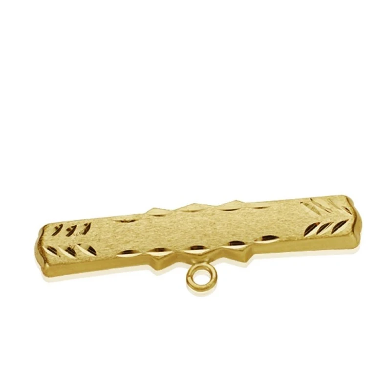 Alfiler oro 18k 30mm. tallado bebé grabación incluida [AA7245GR]