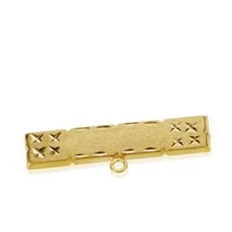 Alfiler oro 18k 30mm. tallado bebé [AA7247]