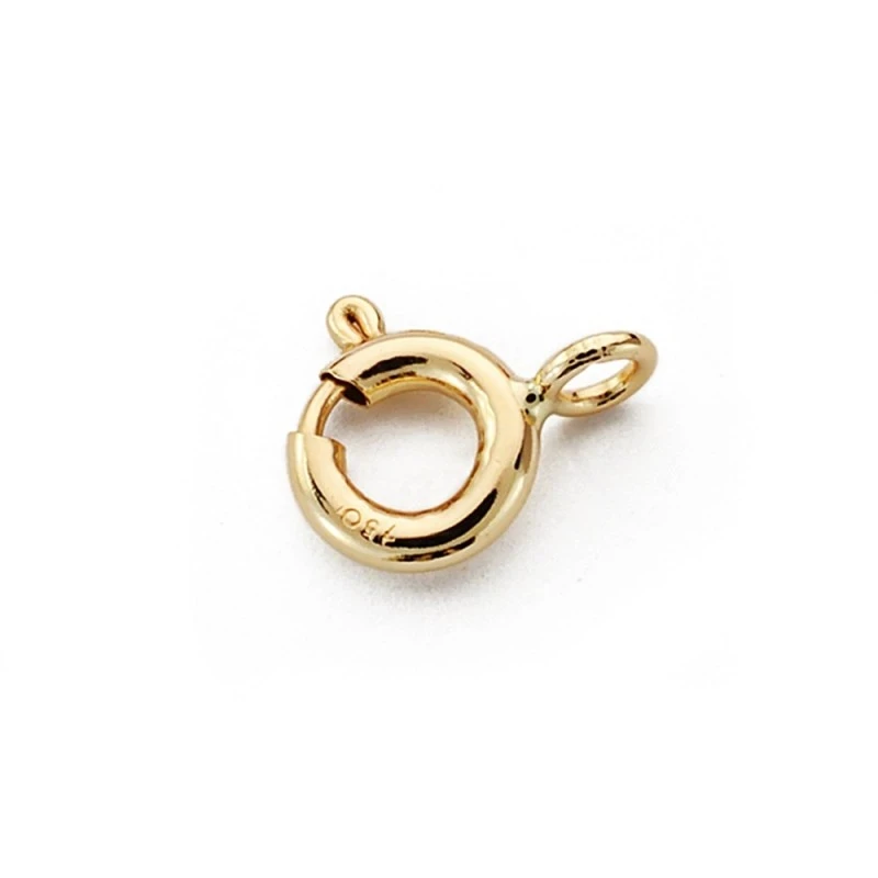Fornitura oro 18k reasa 6mm. reforzada [AA7265]