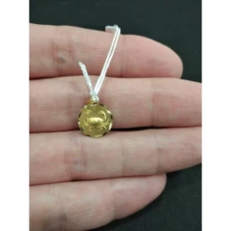 Medalla oro 18k horóscopo Cáncer 13mm. signo zodiaco [AA7398]