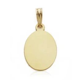 Medalla oro 18k Querubín reloj 19mm. bebé hora nacimiento [AA7422]
