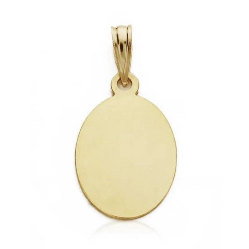 Medalla oro 18k Querubín reloj 19mm. bebé hora nacimiento [AA7422]