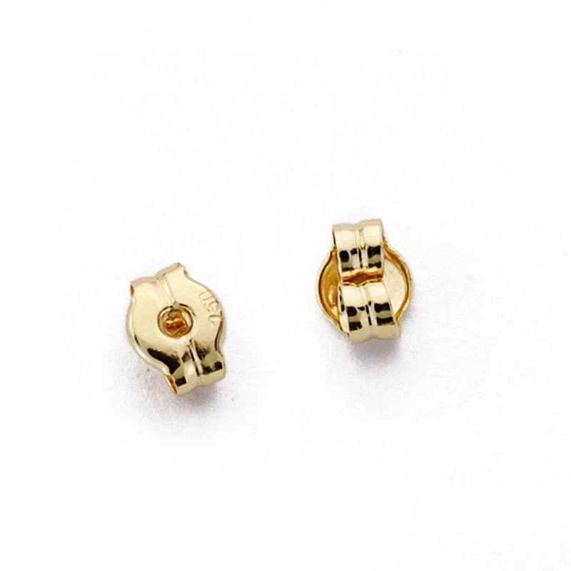 Fornitura oro 9k presión 5mm. 1 unidad [AA7471]