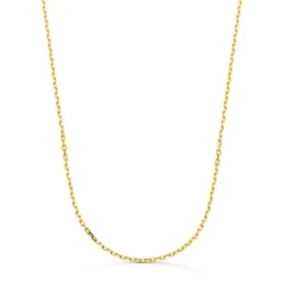 Cadena Oro 18k unisex 60 cm. maciza forzada 1.9 mm.