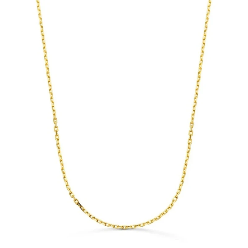 Cadena Oro 18k unisex 60 cm. maciza forzada 1.9 mm.