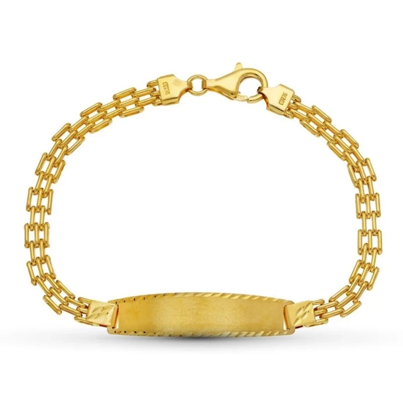 Esclava Oro 18k pulsera eslabones modelo Panter