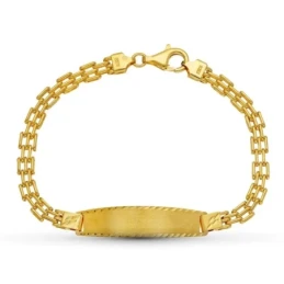 Esclava Oro 18k pulsera eslabones modelo Panter