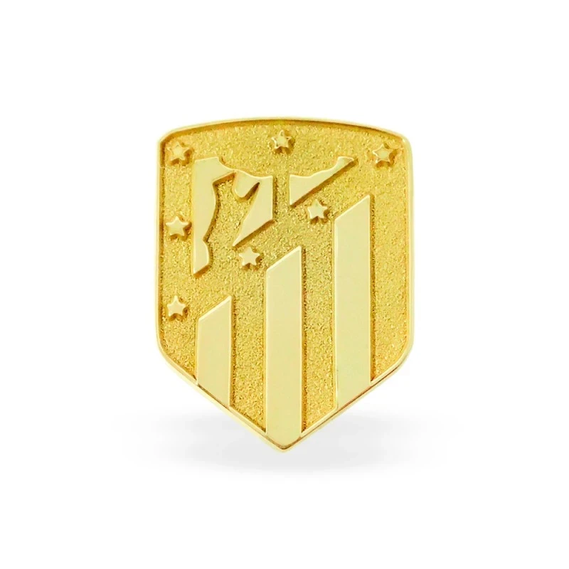 Atlético de Madrid Pin Oro 18k hombre 18 mm. escudo mate brillo pin c
