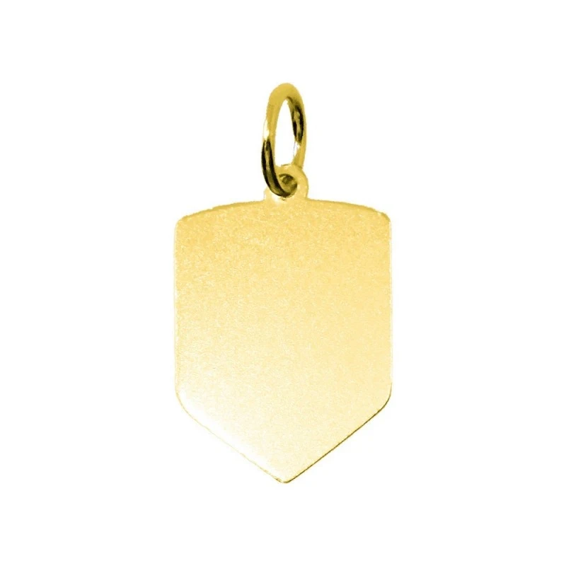 Atlético de Madrid Colgante Oro 18k unisex 18 mm. escudo mate brillo