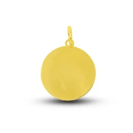 Colgante Oro 18k mujer 20 mm. mensjae MUJER AUTÉNTICA FELICIDADES her