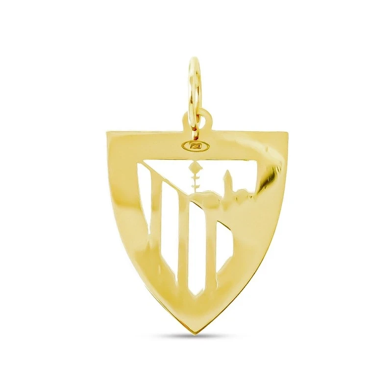 Athletic Club Bilbao Colgante Escudo Oro 18k unisex 20 mm. calado det