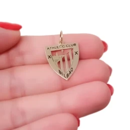 Athletic Club Bilbao Colgante Escudo Oro 18k unisex 20 mm. calado det