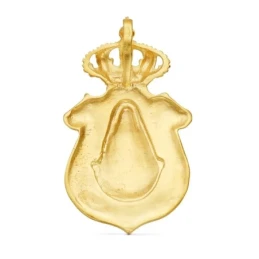 Medalla Hermandad del Rocío de Huelva Oro 18k tallada 46 mm.