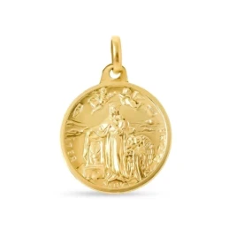 Medalla Oro 18k Josemaría Escrivá fundador Opus Dei fecha beatificaci