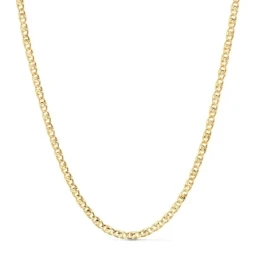 Cadena Oro 18k ancla 40 cm. ancho eslabón 2.8 mm.