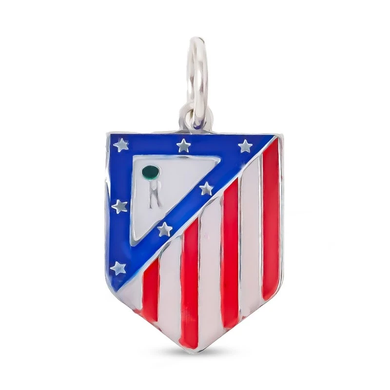 Atlético de Madrid Colgante Plata Ley 925m macizo 18 mm. escudo actua
