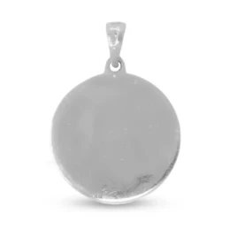 Virgen de la Estrella de Málaga Medalla Plata Ley 925m maciza 22 mm..