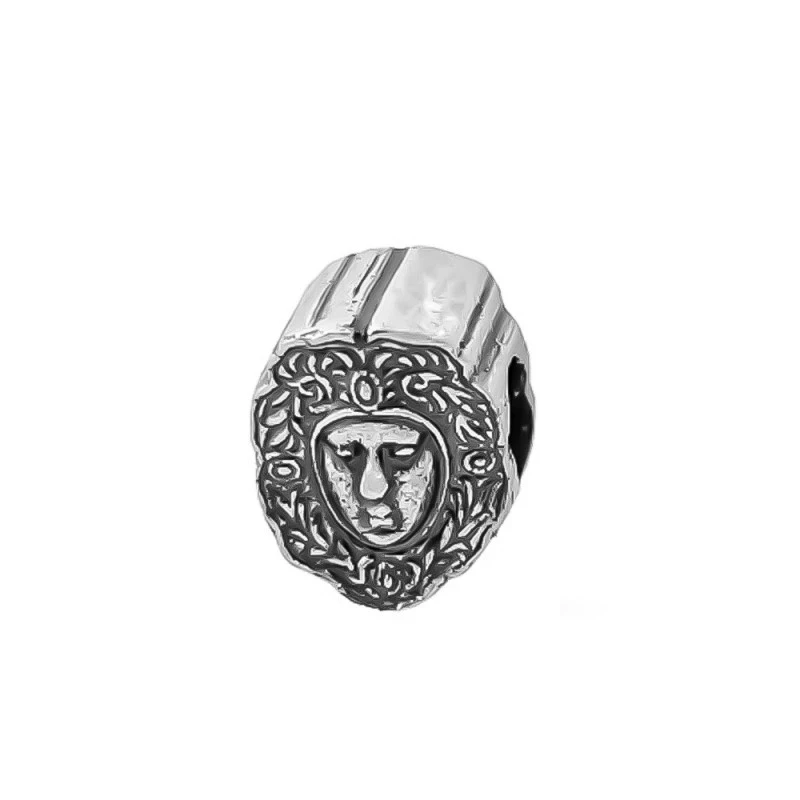 Abalorio Charm Virgen del Rocío Plata Ley 925m icono macizo 13 mm. tr