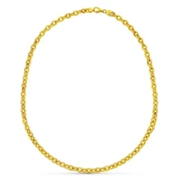 Gargantilla Oro 18k mujer 45 cm. cadena rolo