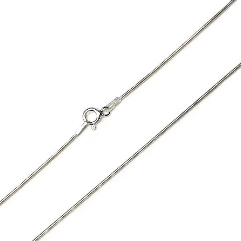 Cadena plata ley 925m 40cm. cola ratón 0.20mm. [AB0349]