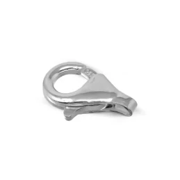 Fornitura plata Ley 925m mosquetón circular - 1 unidad [AB0818]