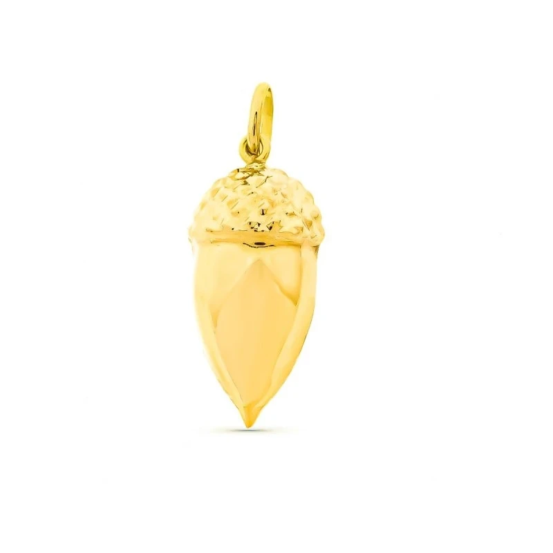 Bellota Colgante en Oro 9k con 29 mm. lisa