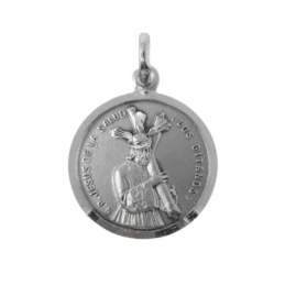 Cristo de los Gitanos medalla plata 925m 19mm. Nuestro Padre Jesús de