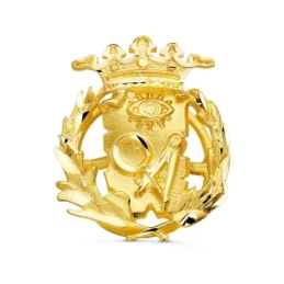 Ciencias Exactas Insignia Profesional Escudo Oro 18k unisex 17 mm. al