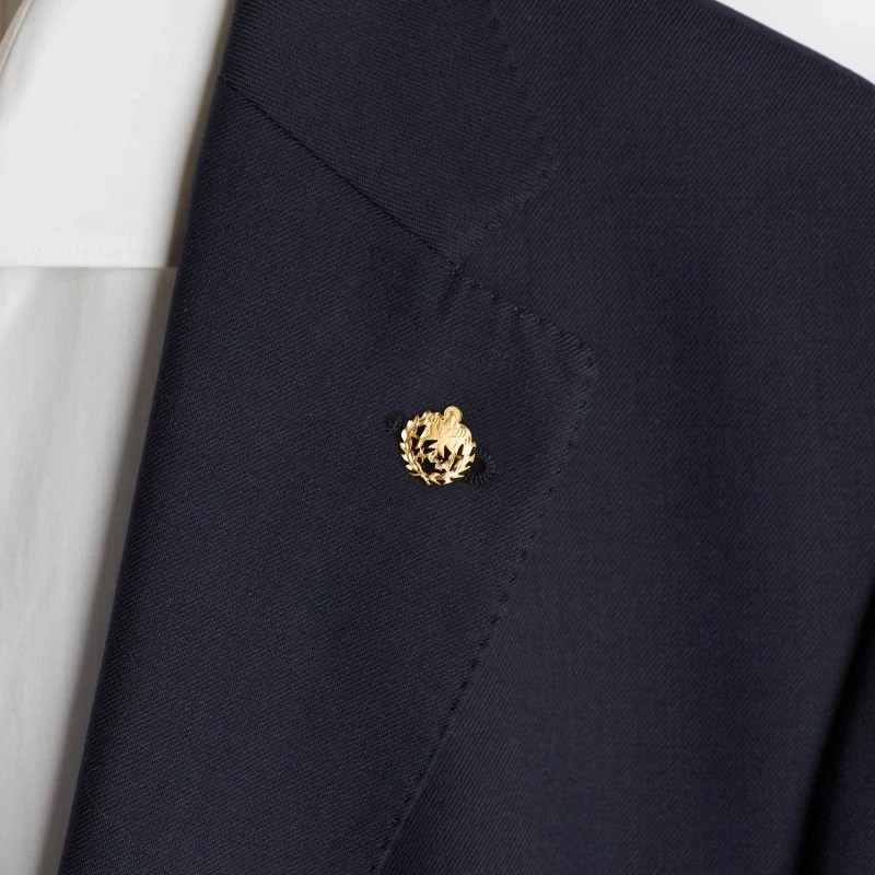 Enfermería Isignia Profesional Escudo Oro 18k unisex 17 mm. solapero