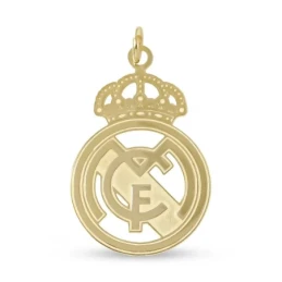 Real Madrid CF Colgante en Plata de Ley 925m macizo de 30 mm. chapado