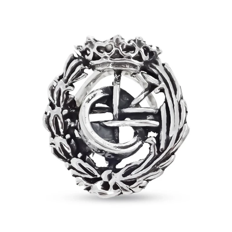 Insignia Profesional de Ingeniería Informática 17 mm. Plata Ley 925m