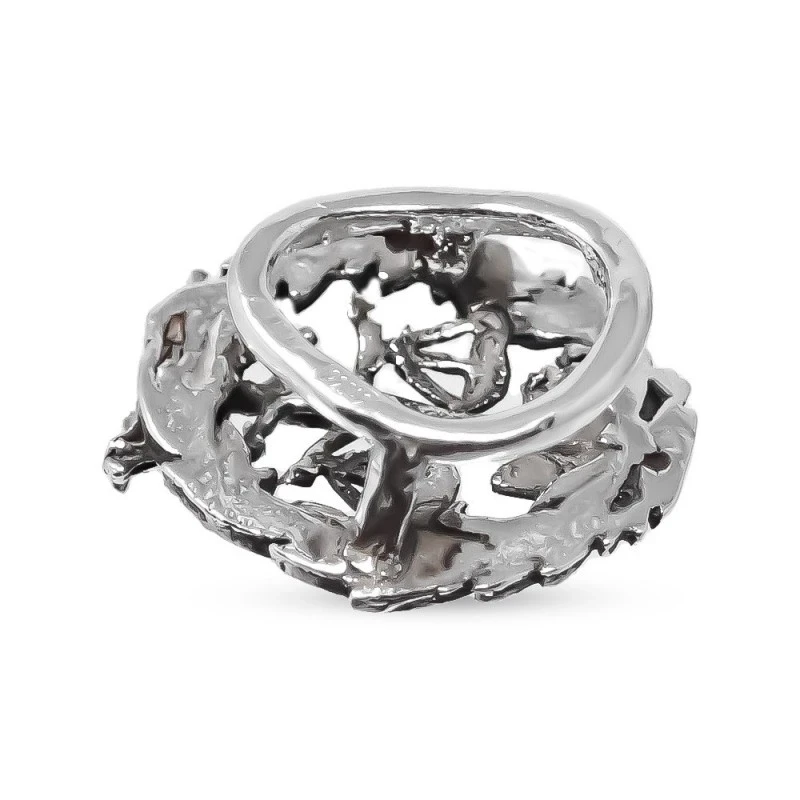 Insignia Profesional de Derecho 18 mm. Plata de Ley 925m macizo escud