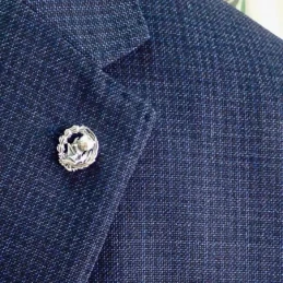Insignia Profesional de Magisterio 18 mm. Plata de Ley 925m macizo es