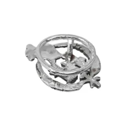 Insignia Profesional de Agente de Seguros 21 mm. Plata de Ley 925m ma