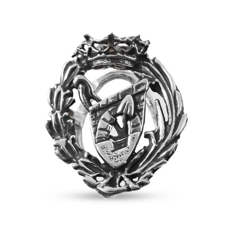 Insignia Profesional de Ingeniero de Caminos 18 mm. Plata de Ley 925m