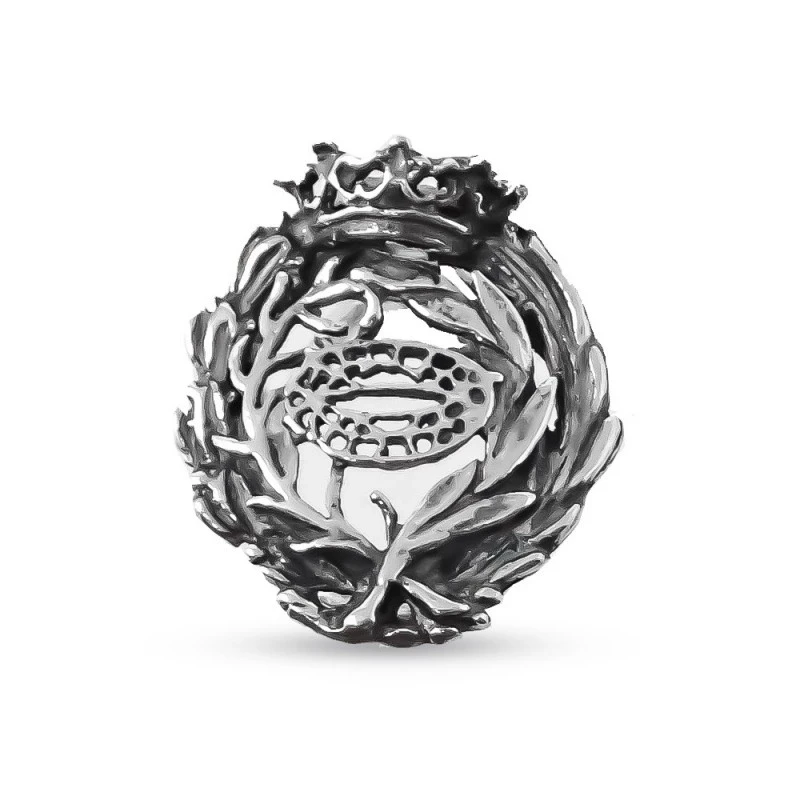 Insignia Profesional de Ciencias Biológicas 19 mm. Plata de Ley 925m