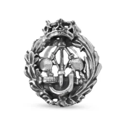 Insignia Profesional de Ingeniero Industrial 18 mm. Plata de Ley 925m