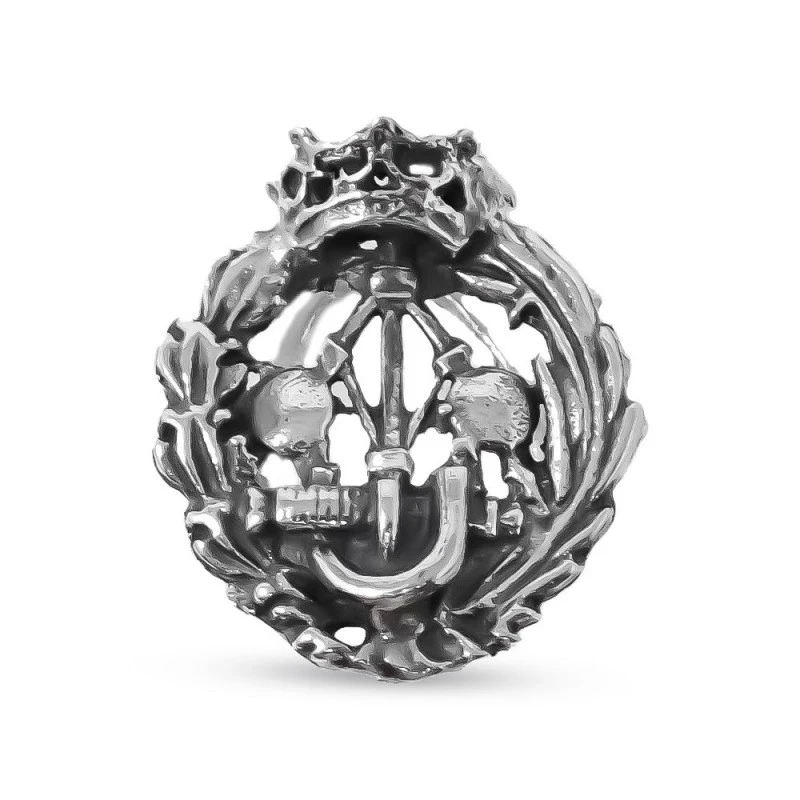 Insignia Profesional de Ingeniero Industrial 18 mm. Plata de Ley 925m