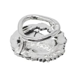 Insignia Profesional Agente de la Propiedad 18 mm. Plata Ley 925m mac